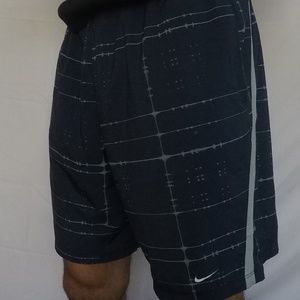 Nike Dri-Fit Blue Running Shorts with Inner Mesh